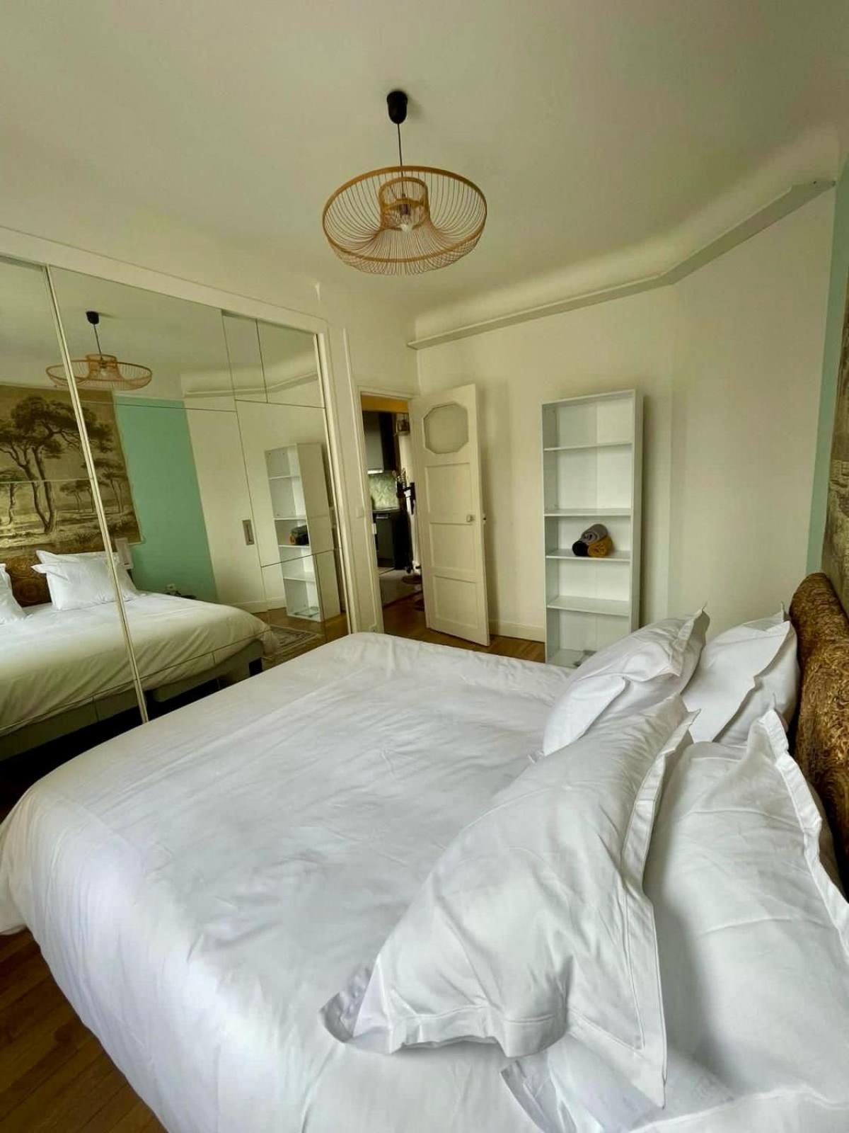 Air Conditioning - Metro 14 - Charming Traditional Style And Modern Access 10 Mn Away From Center Of Paris 克利希 外观 照片