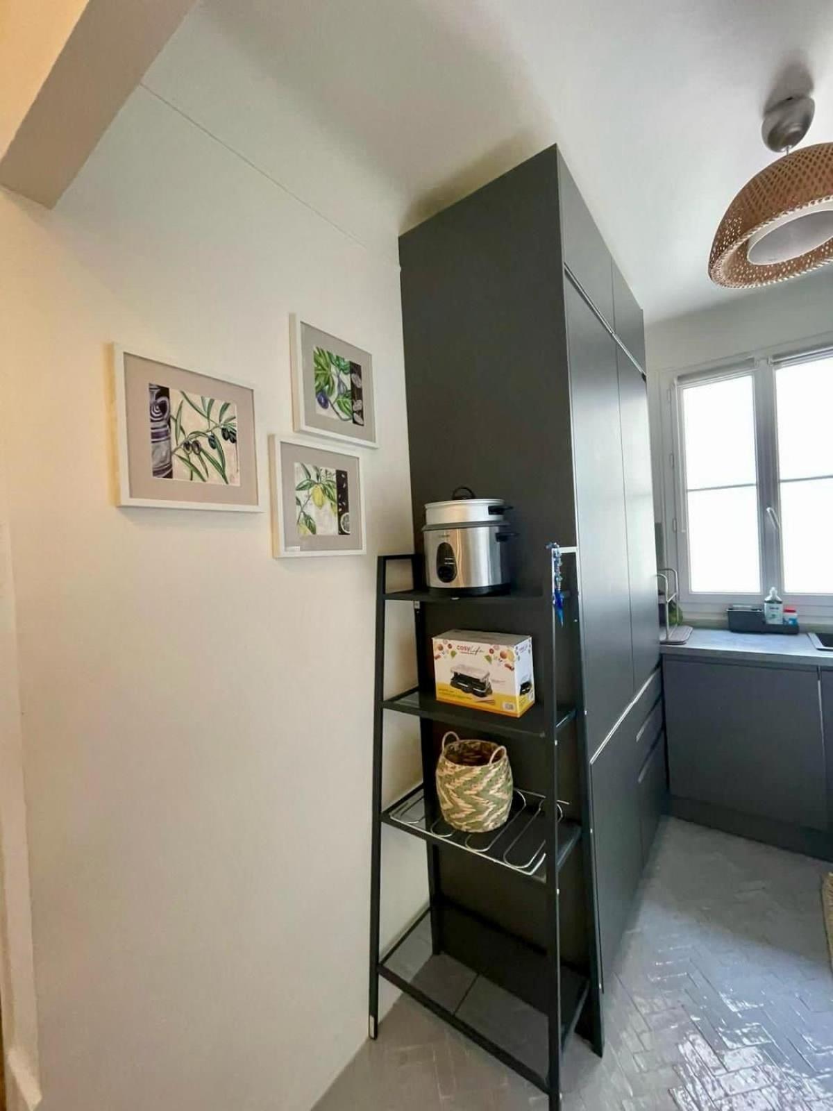 Air Conditioning - Metro 14 - Charming Traditional Style And Modern Access 10 Mn Away From Center Of Paris 克利希 外观 照片